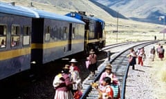 The train from Puno to Cuzco, Peru