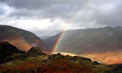Rainbow in the Lake District