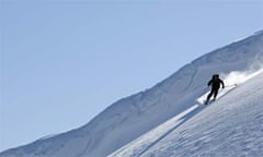 Skiing in Montana 