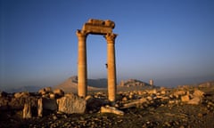 Columns in Palmyra, Syria