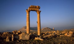 Columns in Palmyra, Syria