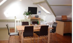 Gallery dining area, Devon