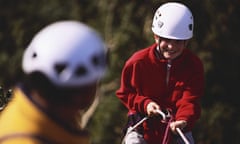 Learning rock climbing techniques