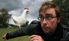 Danny Wallace at Big Chook outside Sydney