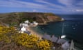 Porth Dinllaen in springtime&#10;Picturesque Porth Dinllaen