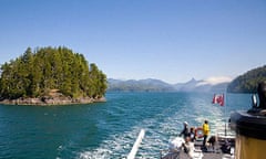 Uchuck cruise in Nootka Island, Canada