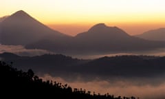 Santa Maria volcano, Quetzaltenango, Guatemala 