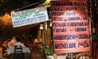 Mexico: restaurant menu