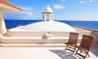 Mexico: two deck chairs on a terrace