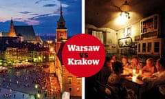 Warsaw vs Krakow