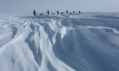 Felicity Aston in the Antarctic