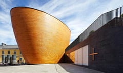 Kamppi Chapel of Silence in Helsinki, Finland