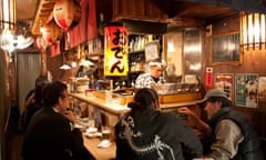 Street food in Piss Alley, Shinjuku, Tokyo, Japan