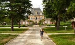 Inès at Château Saint Ahon near Bordeaux in France