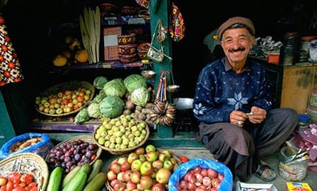 Pakistan, market, Karimabad, Karakoram Highway