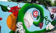 Chicago sports teams captured in street art