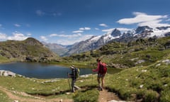 La Grave in the Massif des Ecrins area of the French Alps