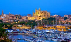 Cathedral and Harbour, Palma, Mallorca