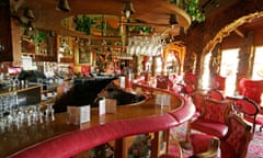 The bar at the Madonna Inn