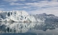 The Nordenskiöld glacier, Svalbard