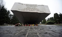 Memorial to victims of plane crash in Smolensk