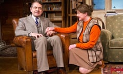 Rowan Atkinson and Felicity Montagu in Quartermaine's Terms
