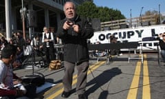 Robert Reich addresses Occupy rally