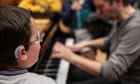 Leif Ove Andsnes music workshop for deaf children