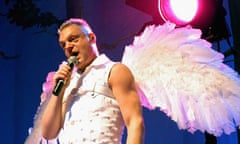 Erasure's Andy Bell performing in Dublin