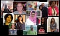  A collage of some of the US healthcare workers who have died from coronavirus.