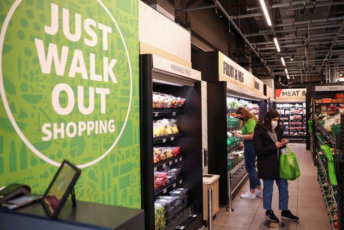 Amazon Fresh store Just Walk Out technology