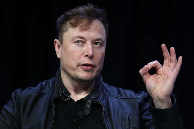 Elon Musk, CEO de Tesla y propietario de X