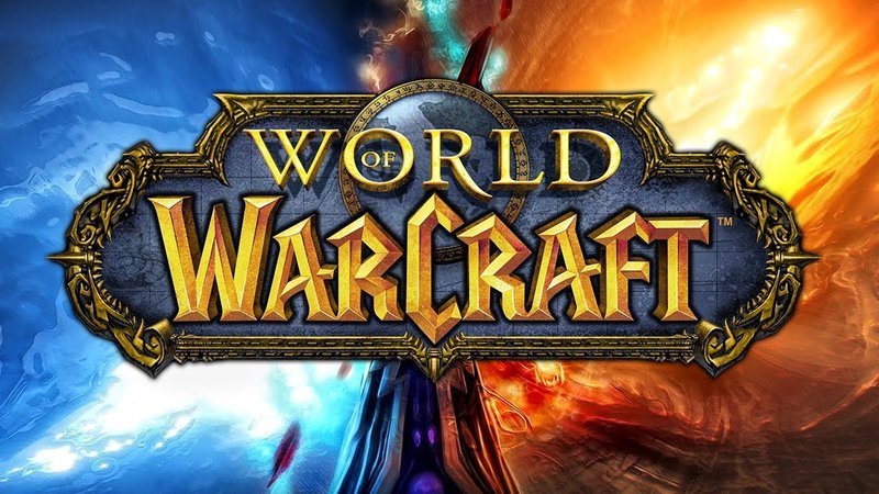 World of Warcraft cover artwork and logo.