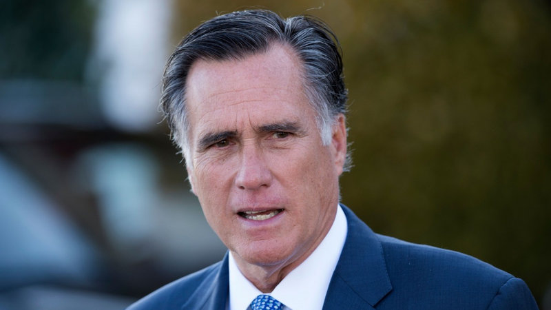 Mitt Romney in a suit 