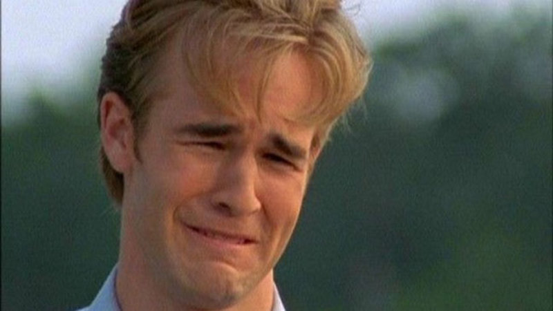 dawson crying meme / james van der beek meme