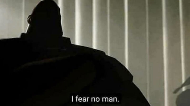 I Fear No Man