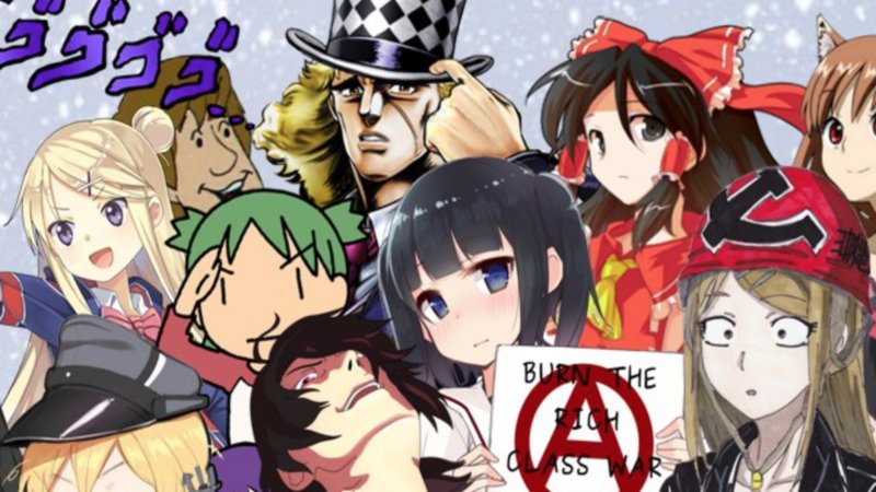 various anime characters 
