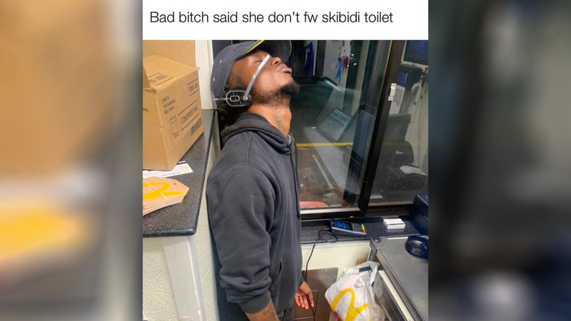 Bad Bitch Said She Don't Fw Skibidi Toilet meme