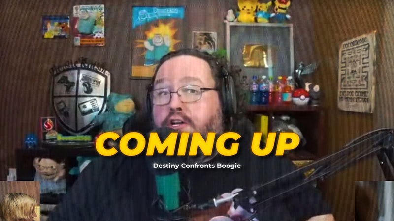 Boogie2988 Cancer Scam Allegations depicting an image of Boogie during a stream.