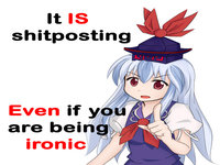 It's Still Shitposting Even If You Are Being Ironic