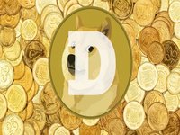 Dogecoin with a picture of Doge