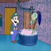 X Drops By Squidward's House