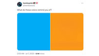 Asking About What Two Colors Remind People Of Has Been A Big Win For Making Numbers And Referencing Memes 