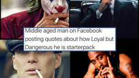 'Starter Pack' Meme About Boomers On Facebook Trying To Look Tough Becomes A Viral Exploitable Meme Format