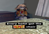 Every hotel got the chair EMURENO