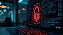 Datenschutz, Hacker, Hack, Kriminalitt, Verschlsselung, Datendiebstahl, Ransomware, Hacking, Technologie, Digitalisierung, Datenleck, Firewall, IT-Sicherheit, Binrcode, Cybersicherheit, Informationssicherheit, Netzwerksicherheit, Digitale Sicherheit, Cyberbedrohung