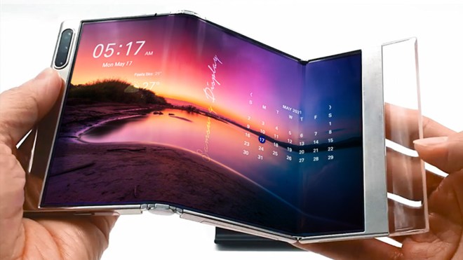 Smartphone, Samsung, Display, Samsung Galaxy, Bildschirm, OLED, faltbar, Faltbares Display, foldable, Faltbares Smartphone, S-Foldable