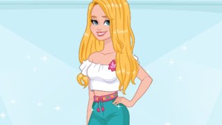 Девушки на фотошопинге (Girls Photoshopping Dressup) // Геймплей