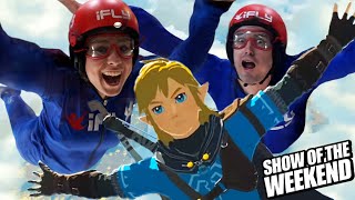 Zelda TOTK Skydiving Challenge! Who is the Best Link?! | Show of the Weekend