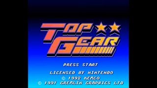 Top Gear (SNES) - Longplay